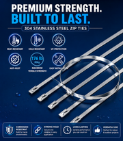 HANDIVO™ Stainless Steel Zip Tie Tool Kit