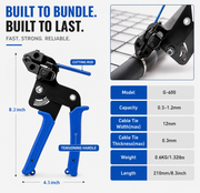 HANDIVO™ Stainless Steel Zip Tie Tool Kit