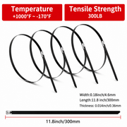+ 500 PCS Extra Zip Ties🔥🔥🔥