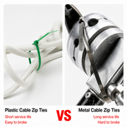 + 100 PCS Extra Zip Ties